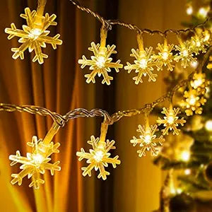 Enchanting Snowflake String Lights™